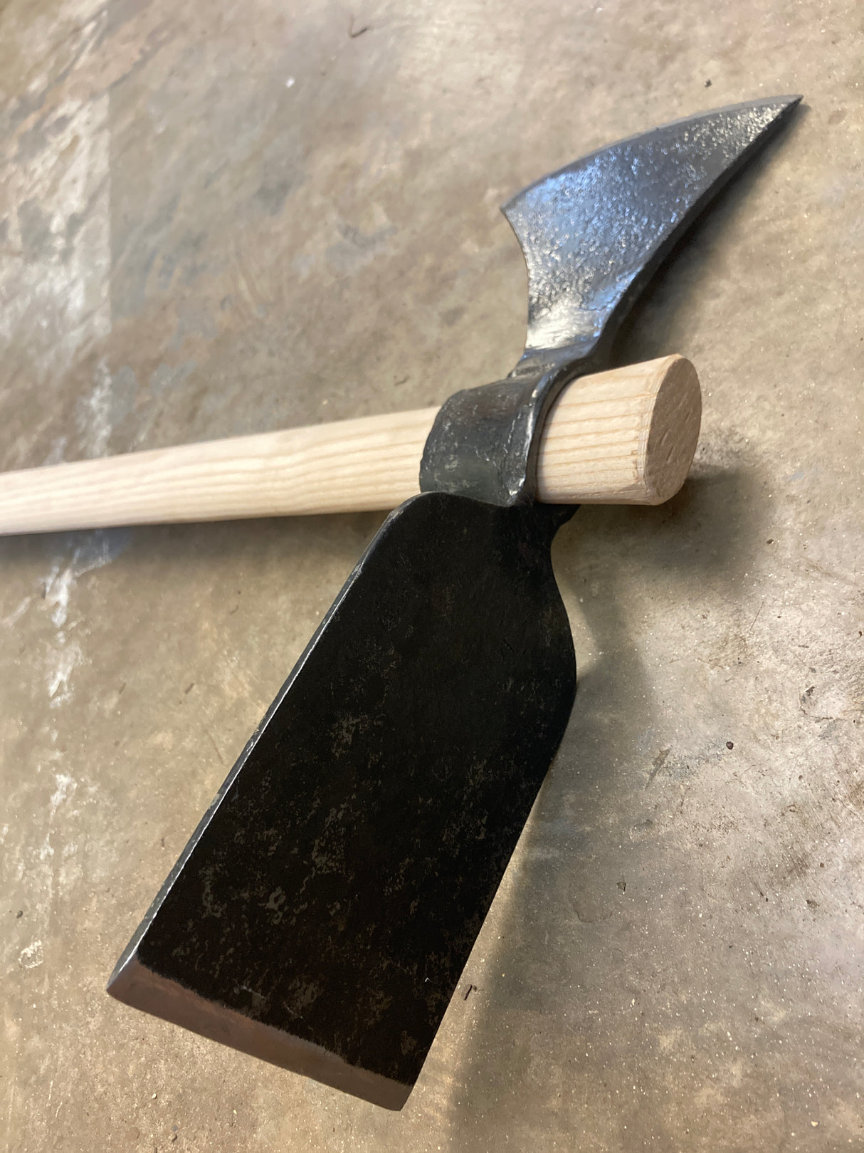 Mattock With “Axe” Blade