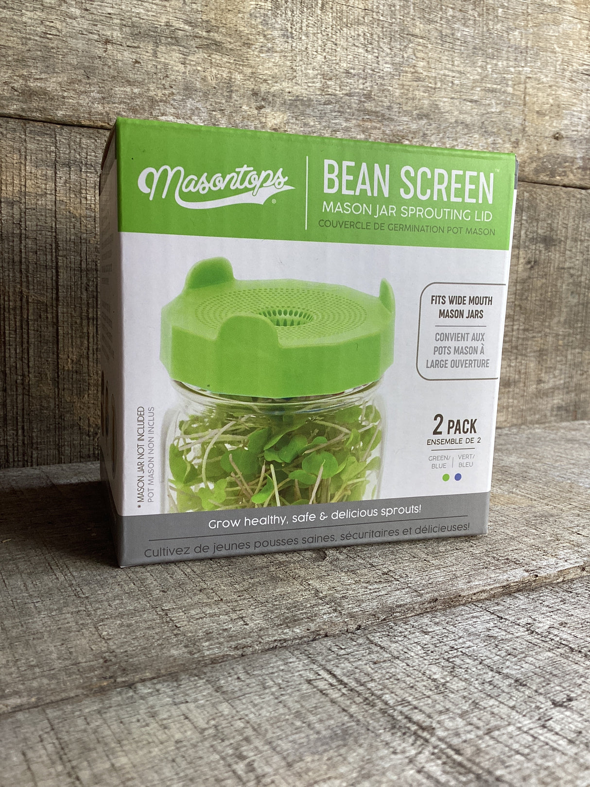 bean screen sprout lid in box for sale
