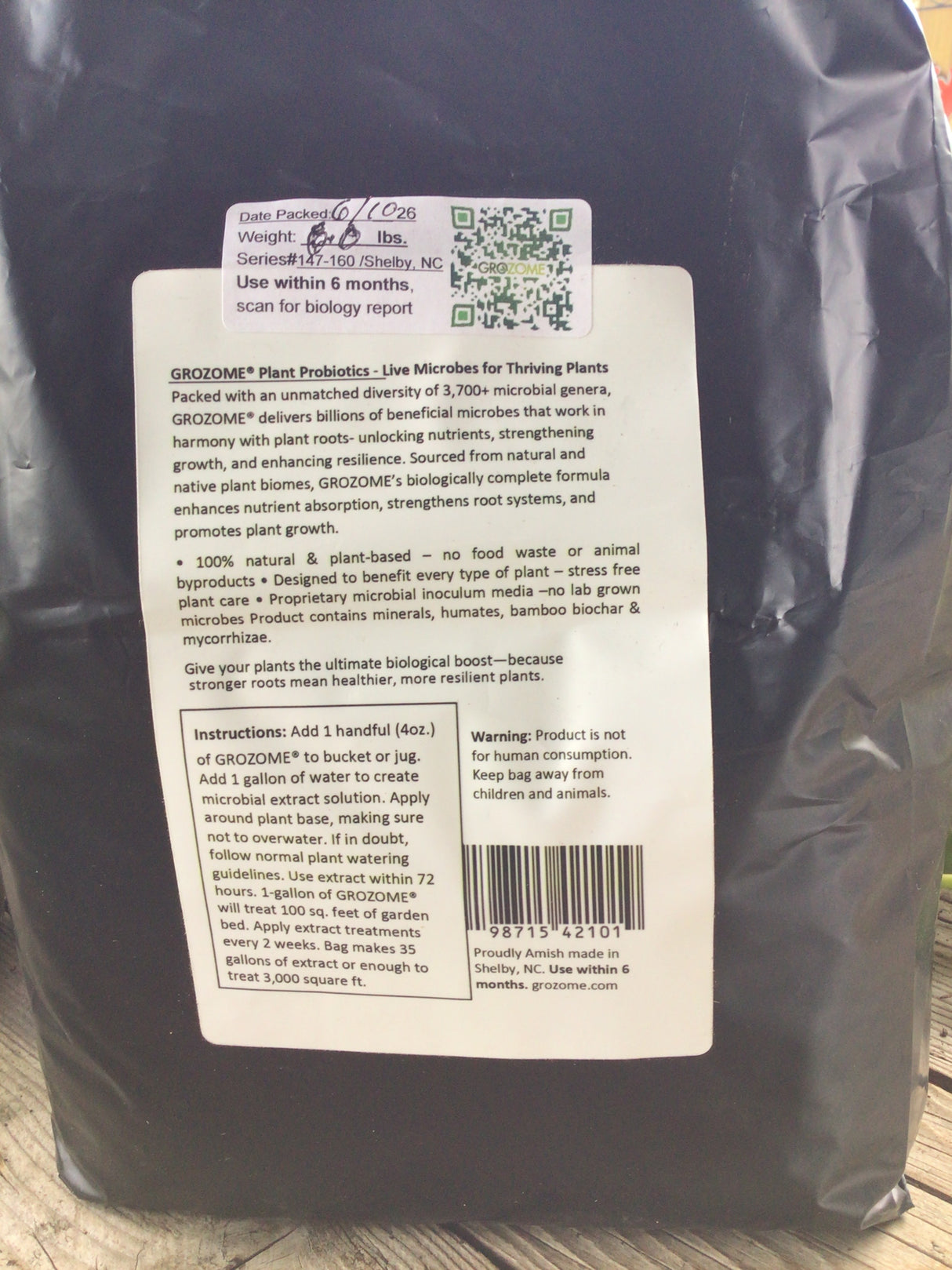 Grozome Plant Probiotics