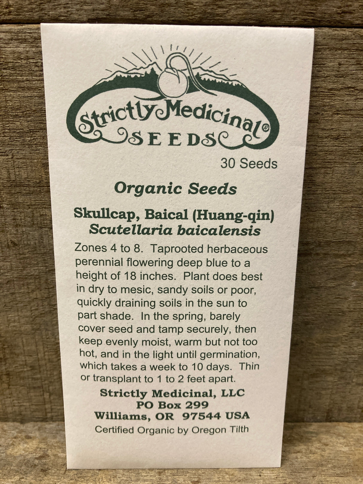 Seeds Skullcap, Baical