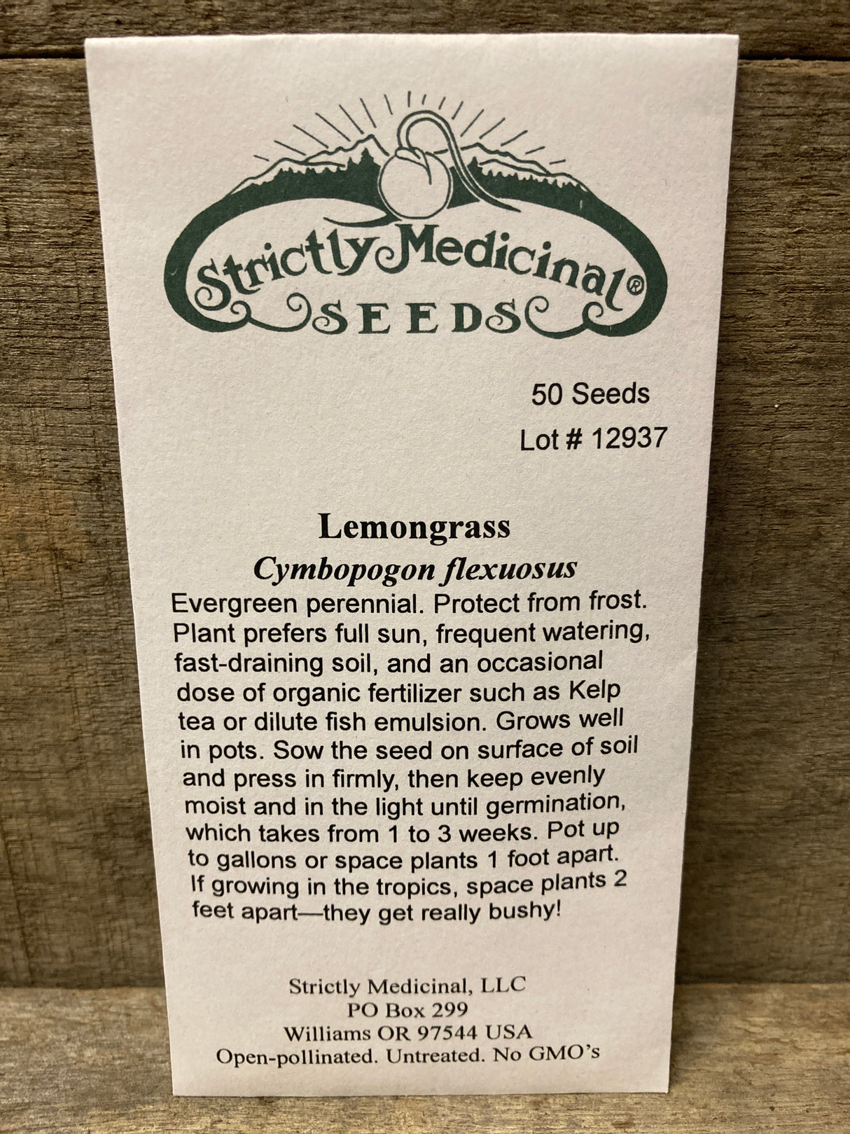 Seeds Lemongrass