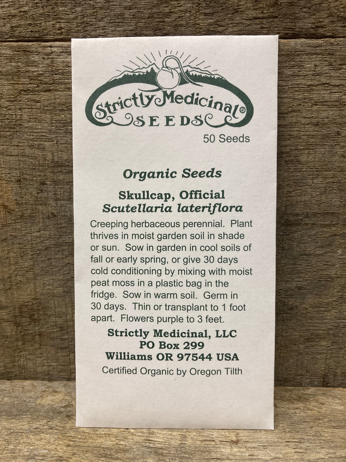 Seeds Skullcap, Official