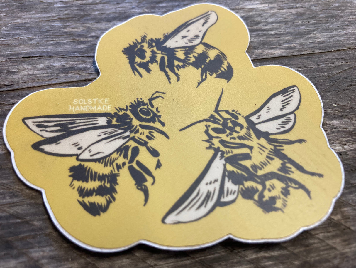 Bees Sticker