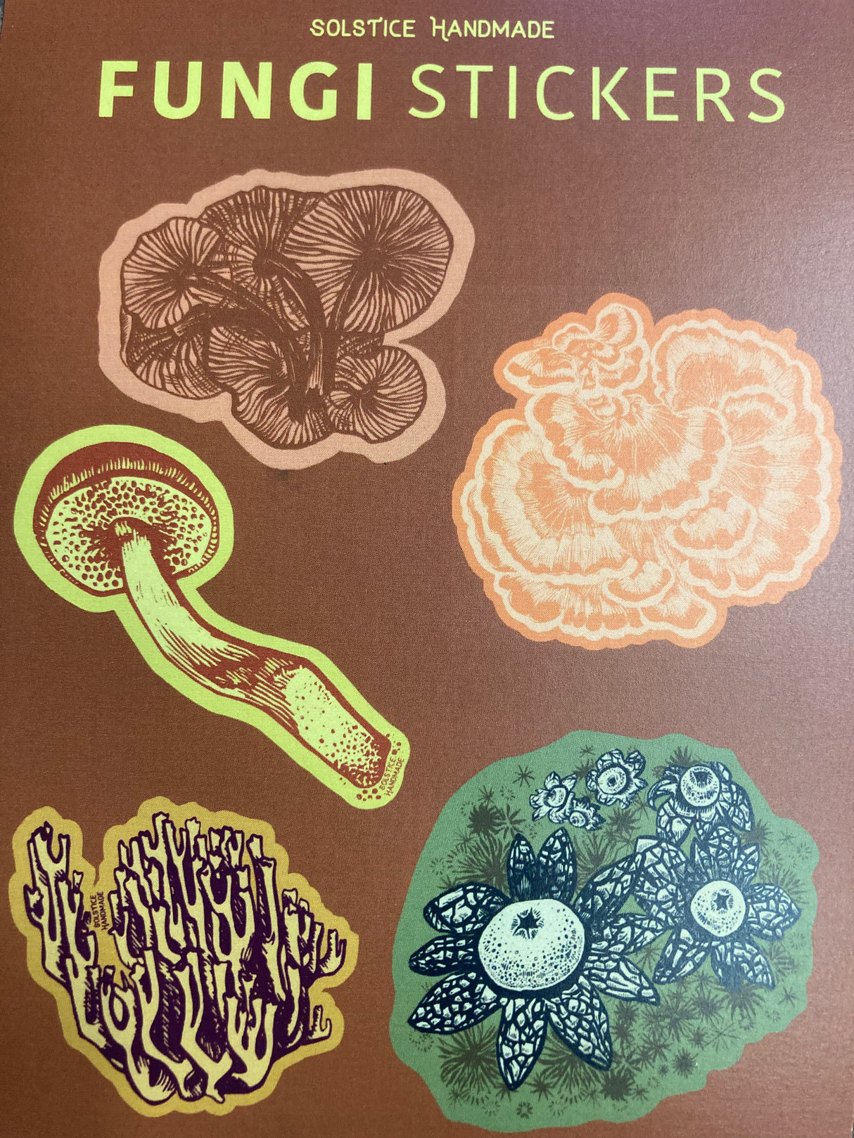 Fungi Sticker Set