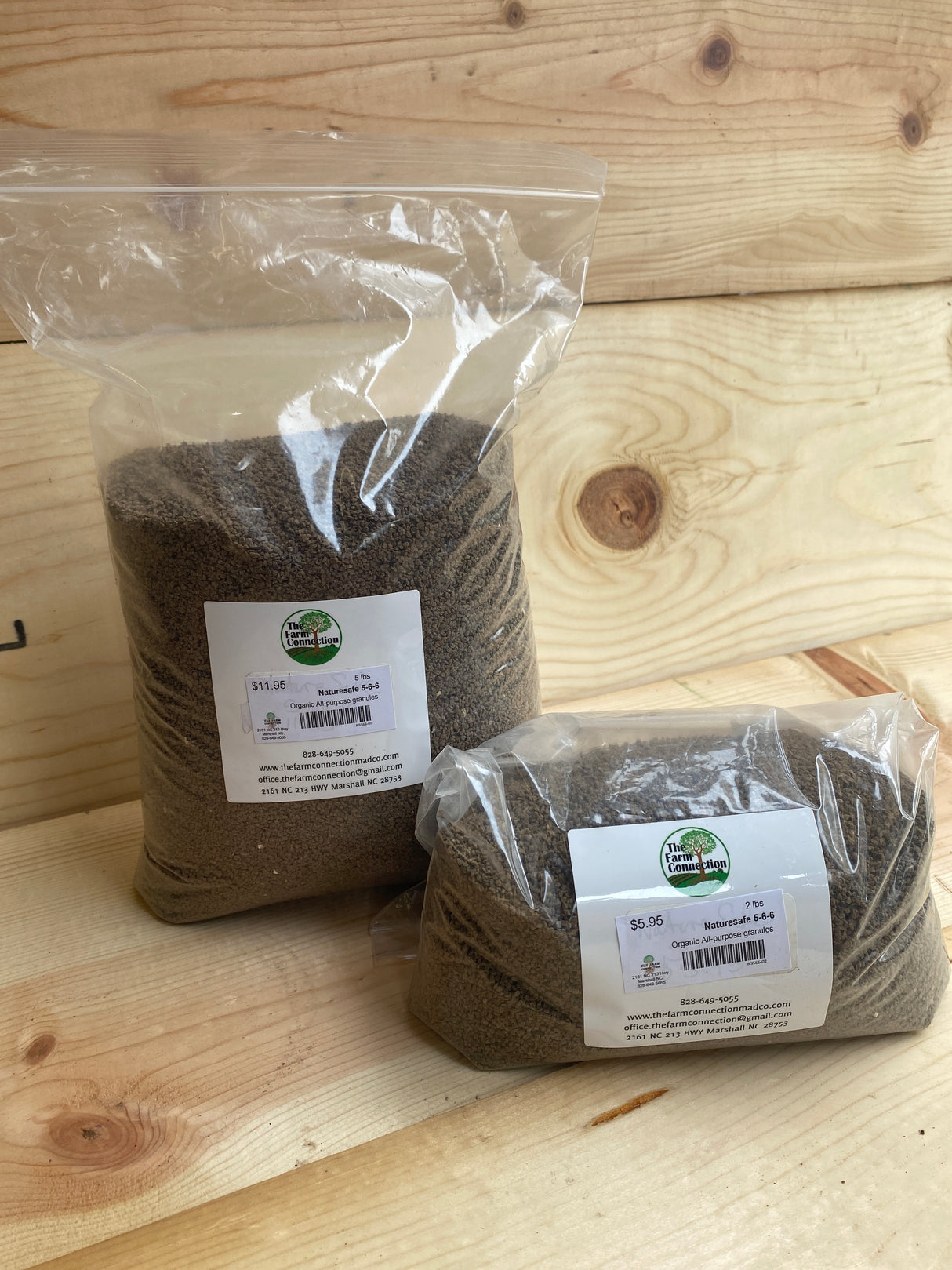 NatureSafe Starter 5-6-6 organic fertilizer for transplant success, root development, and seedling establishment in gardens and greenhouses