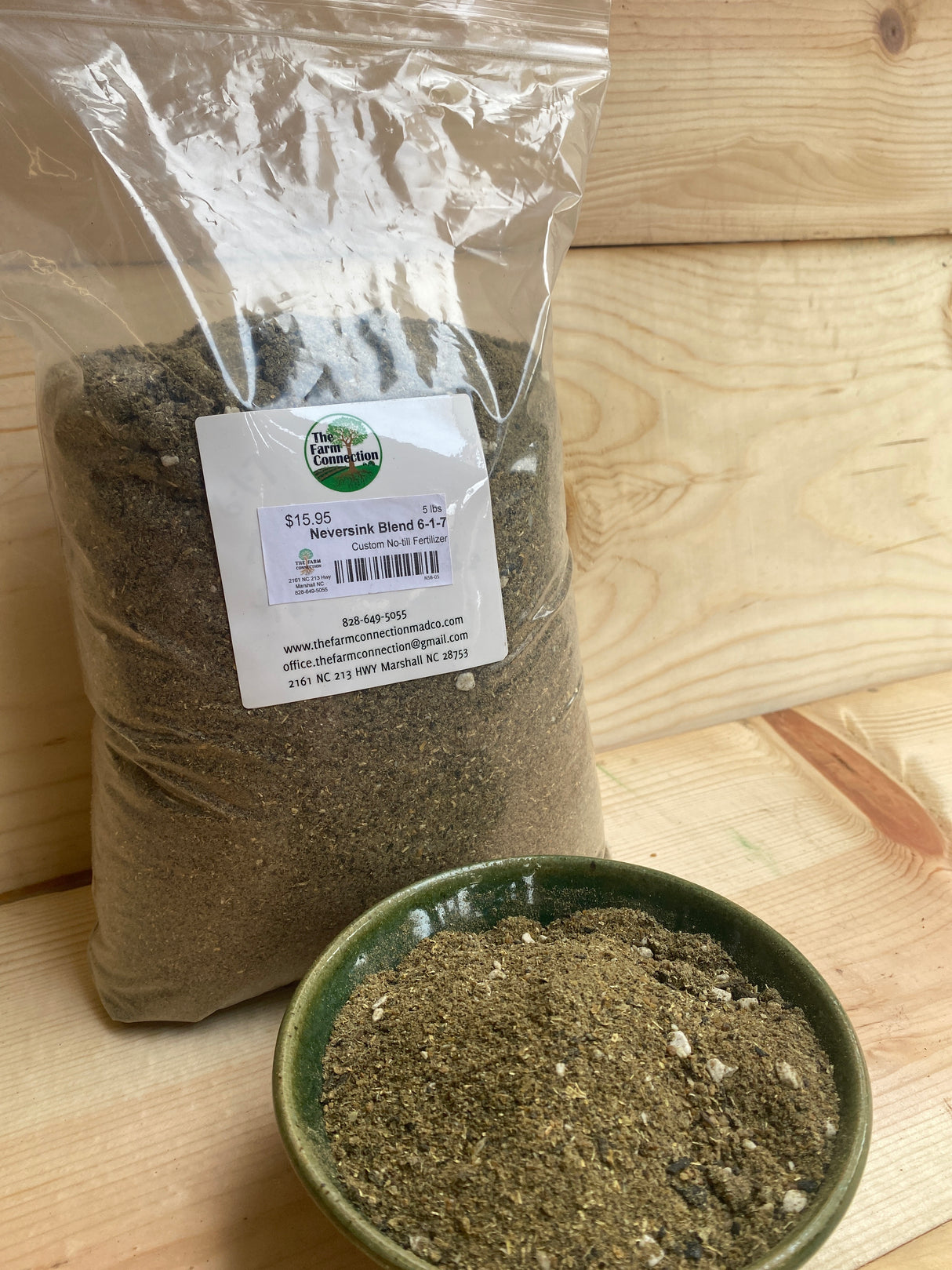 Neversink Blend 6-1-7 organic fertilizer for vegetables, leafy greens, and soil health in no-till and high-yield gardens