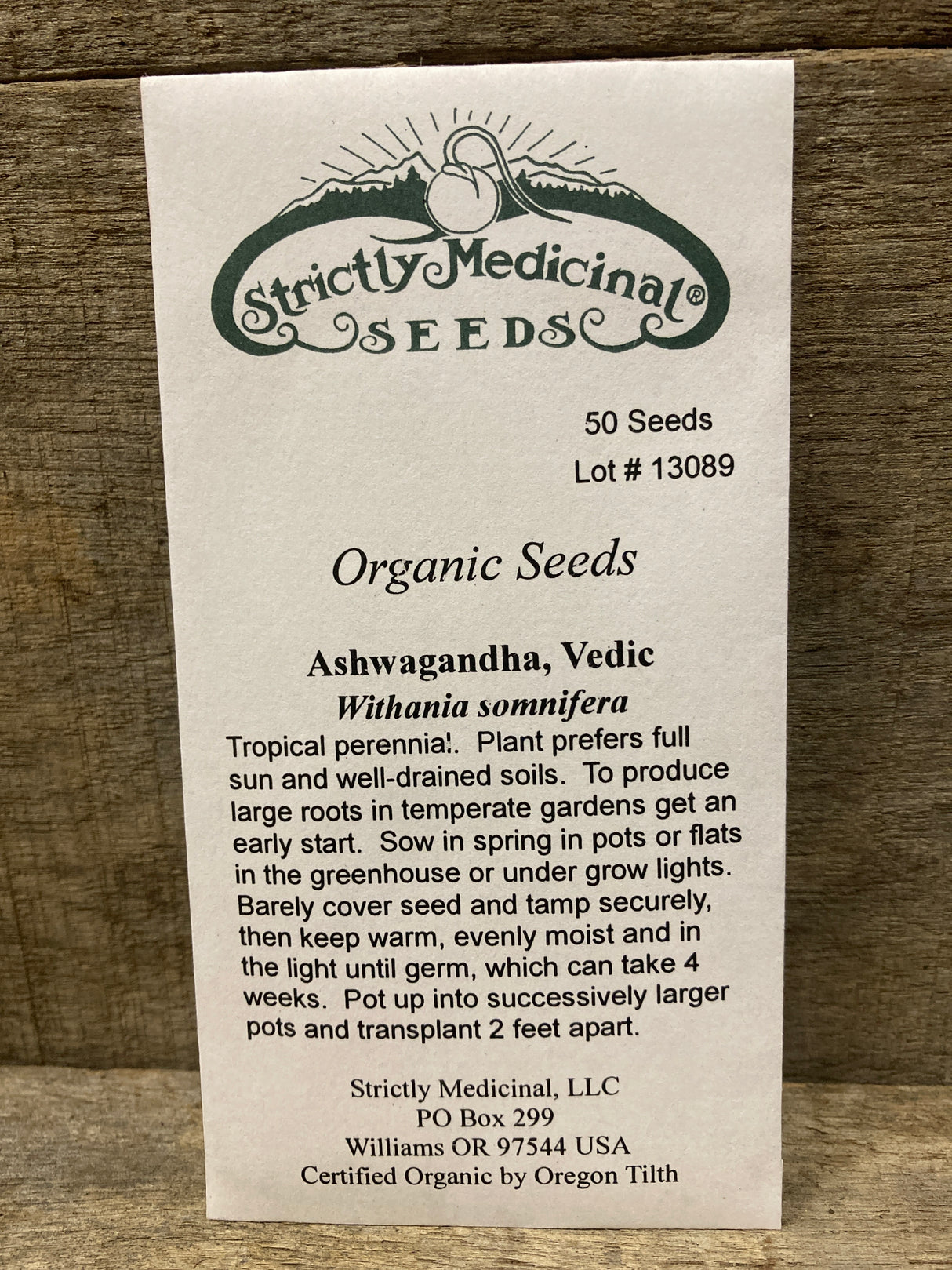 Seeds Ashwagandha