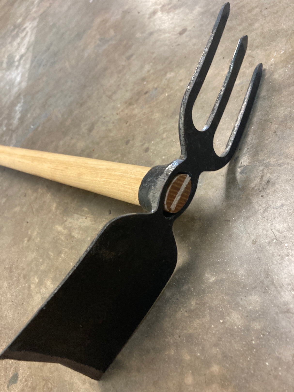 SHW 3 Tine Chopper Long Handle