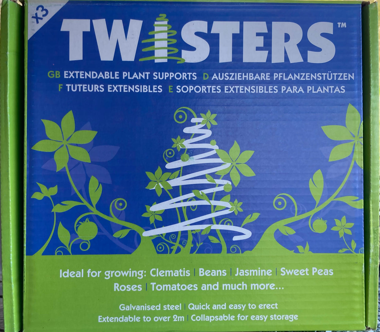 Twisters plant support