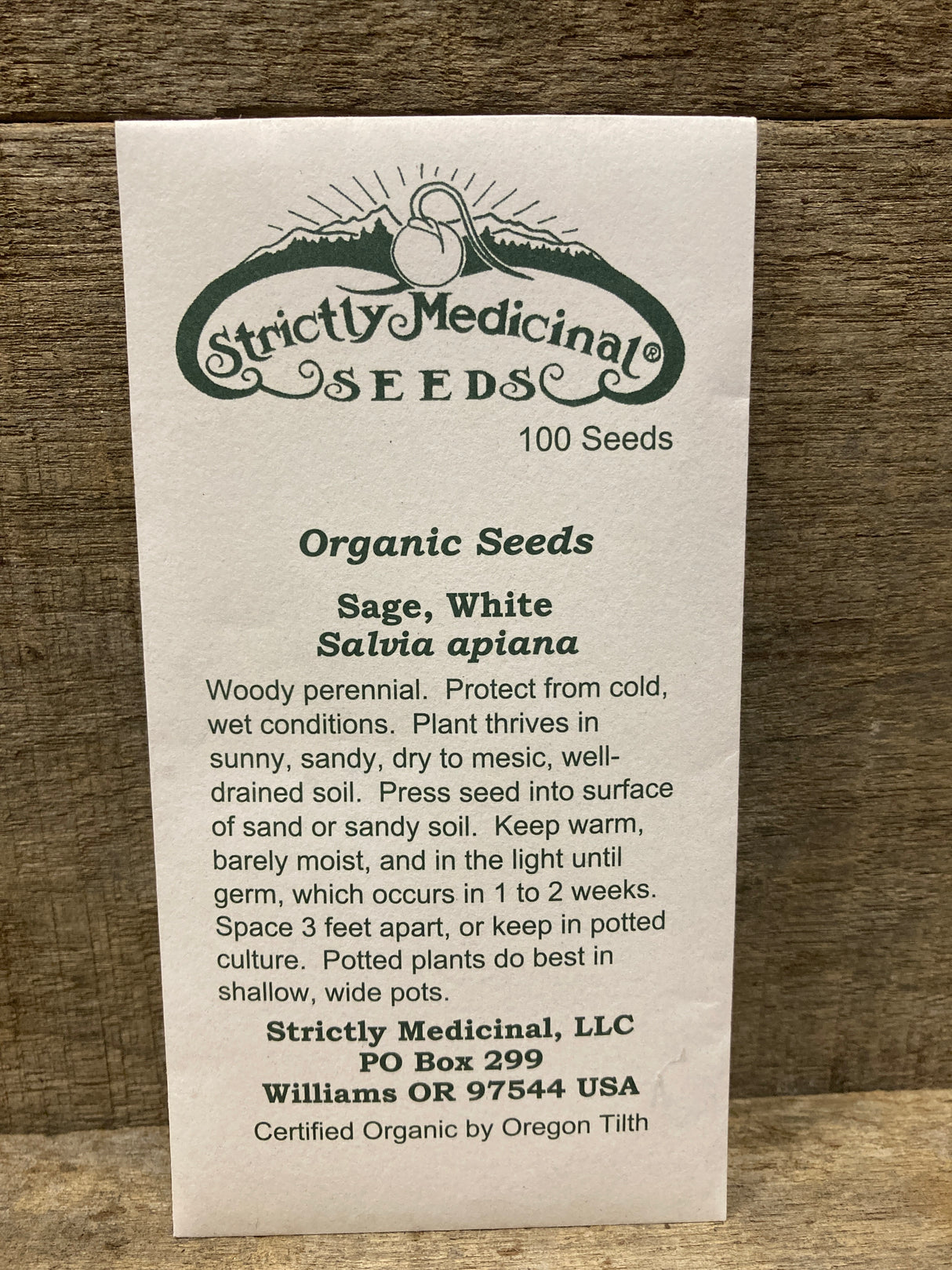 Seeds Sage, White