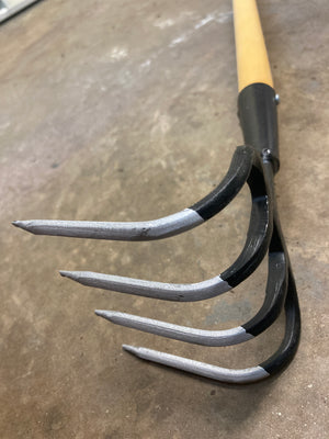 4 Tine Cultivator Long Handle