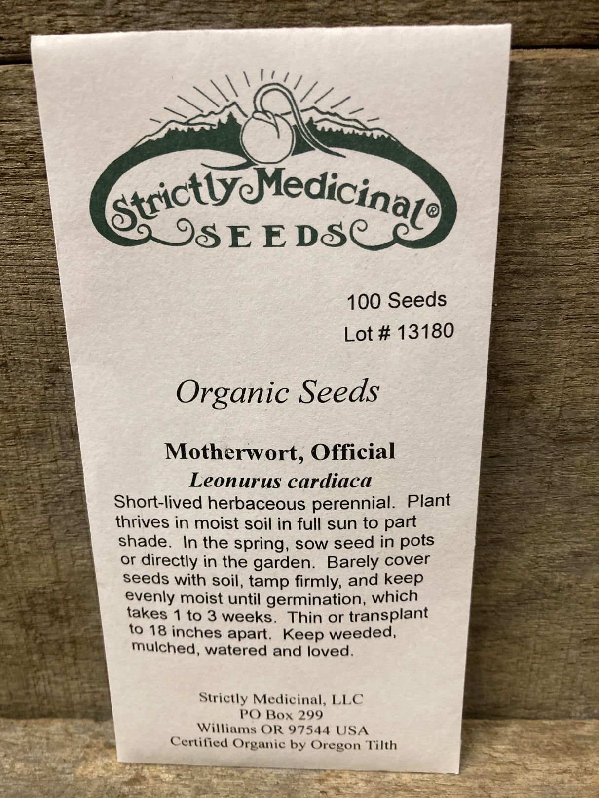 Seeds Motherwort, Official