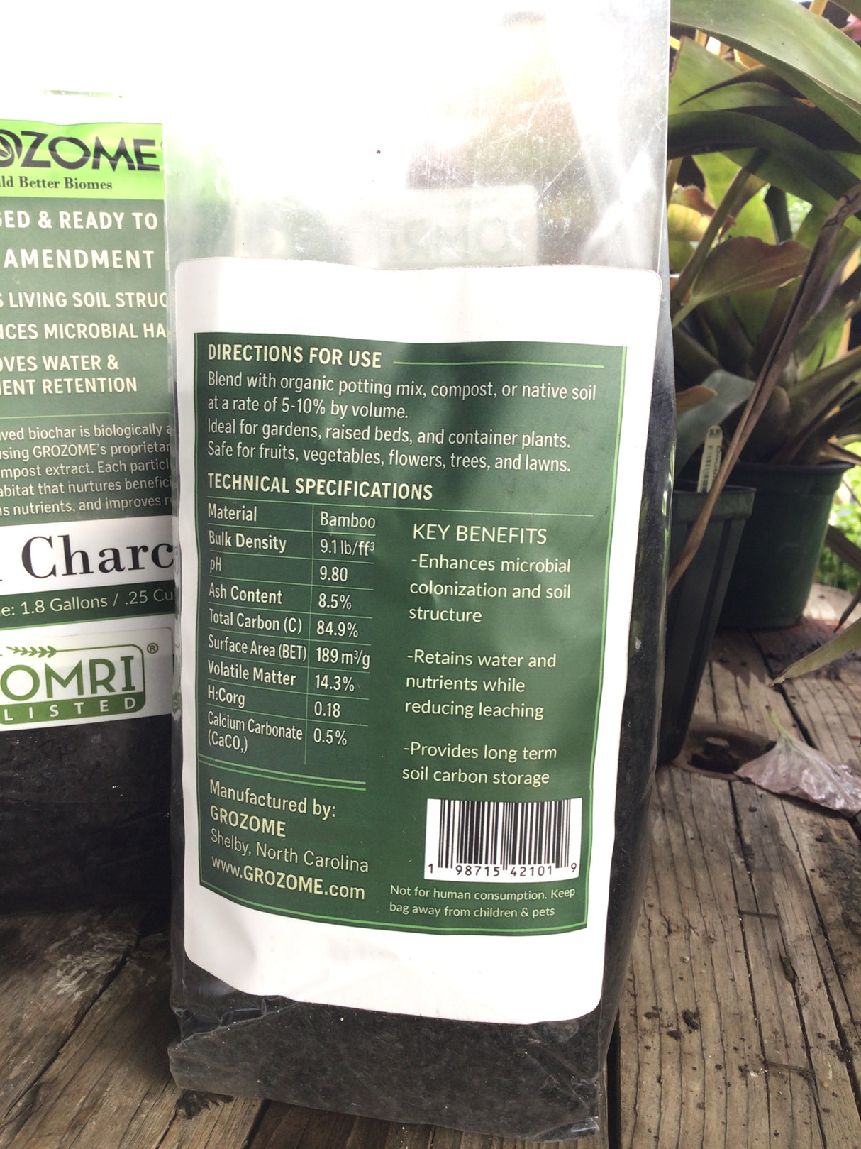 Grozome Soil Charcoal