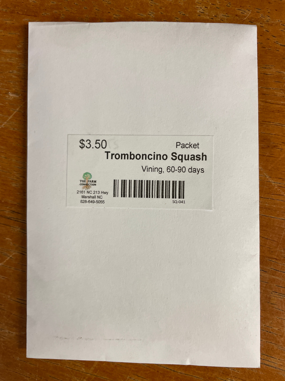 Seeds Tromboncino Squash