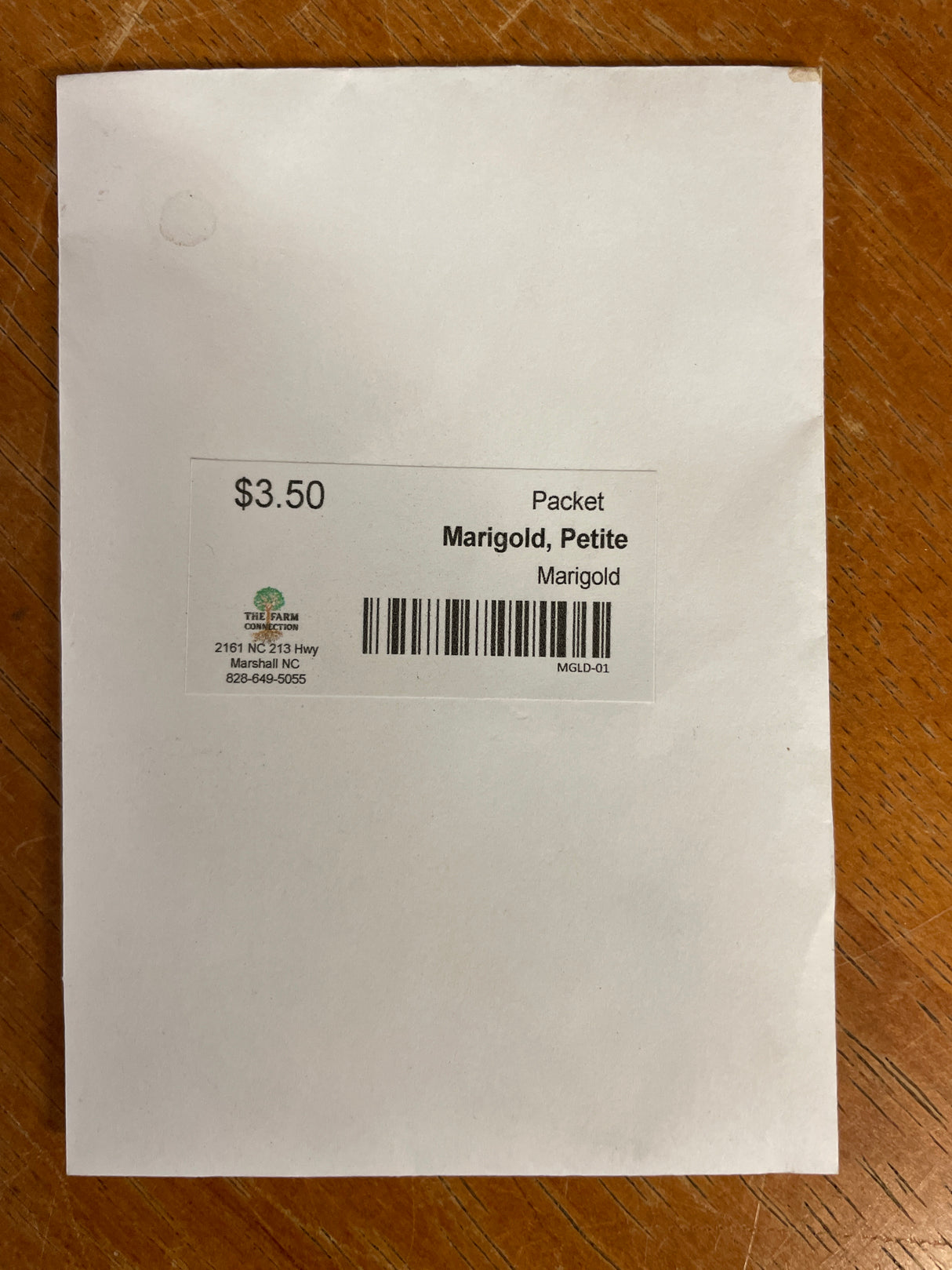 Seeds Marigold, Petite