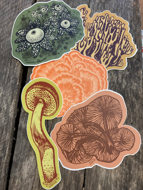 Fungi Sticker Set