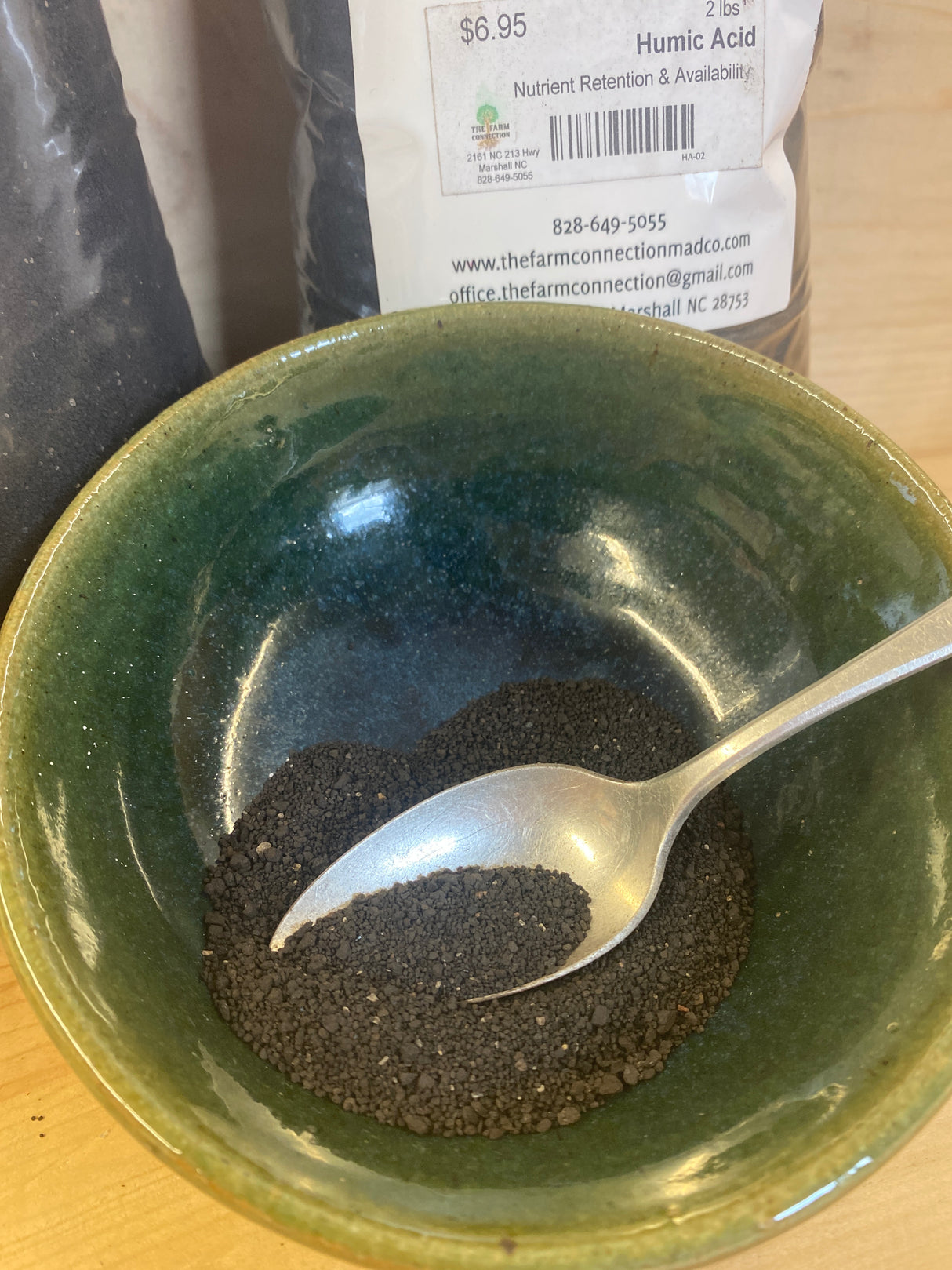 Agro Lig Native Crude Humic Acids for improving nutrient availability, soil structure, and microbial activity in regenerative systems