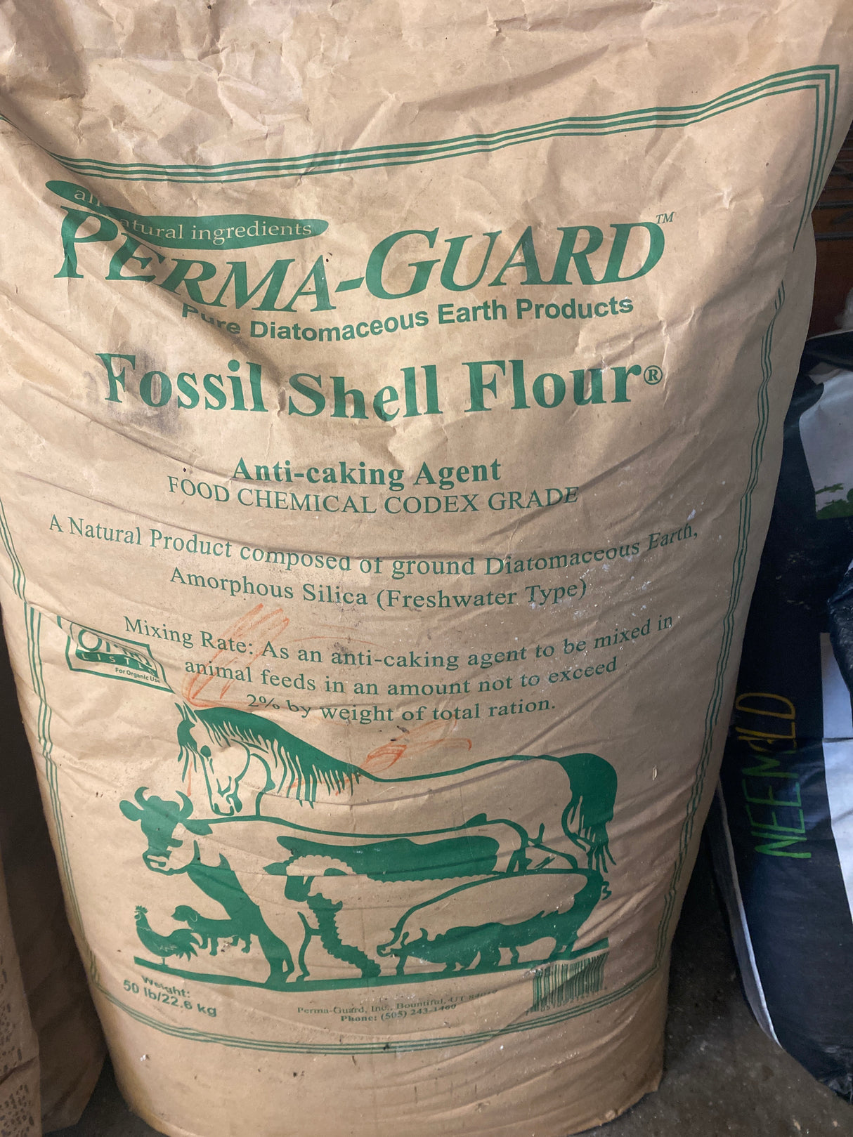 Perma-Guard food-grade diatomaceous earth for organic pest control, soil conditioning, and grain storage