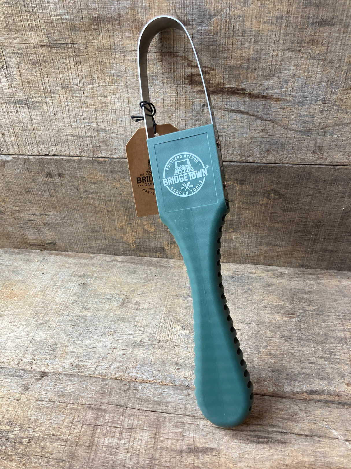 Ninja Loop Weeder 12-inch hand tool for precision weeding in no-till gardens, raised beds, and tight plantings