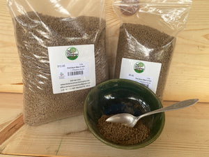 Par 4 Bone Meal 2-14-0 organic fertilizer for rooting, flowering, and calcium-rich soil fertility in regenerative gardens